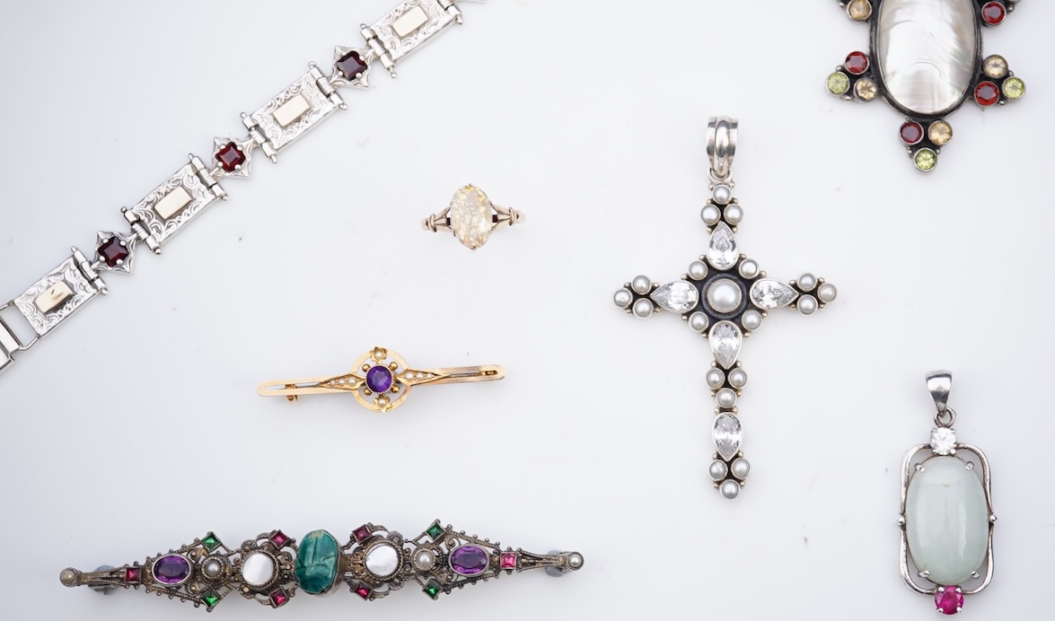 A collection of jewels